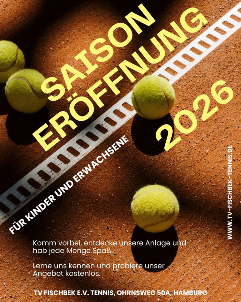 Saisoneröffnung: 25. April 2026, 14 Uhr